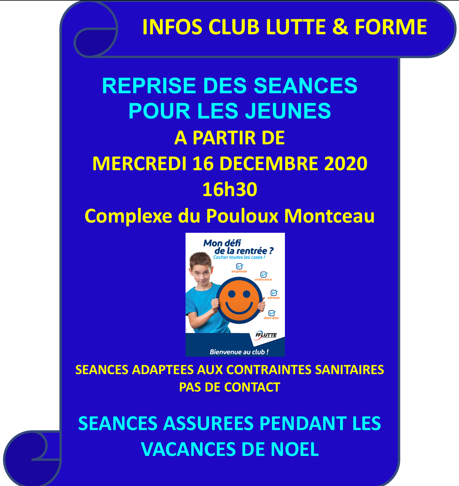 affiche d'information