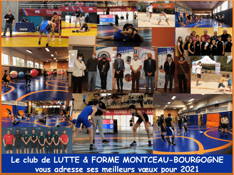 mix de plusieurs images du club